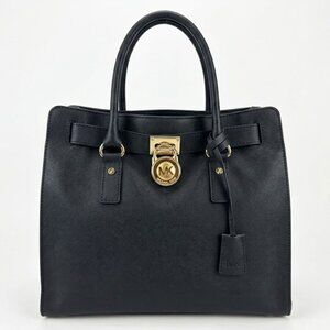 Michael Kors Hamilton Saffiano Leather Tote Excellent Pre-Owned Condition